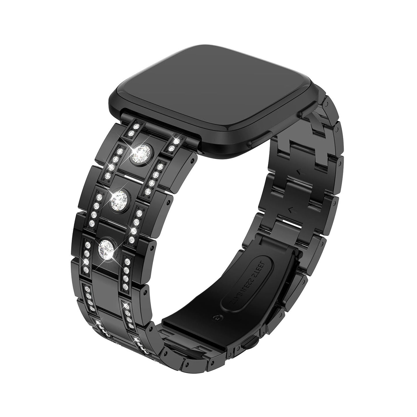 Rhinestone Studded Bracelet for Fitbit Versa & Versa 2