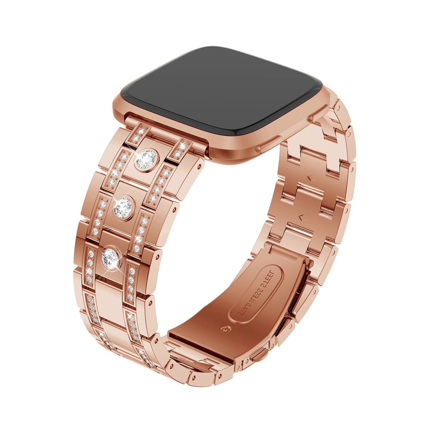 Rhinestone Studded Bracelet for Fitbit Versa & Versa 2