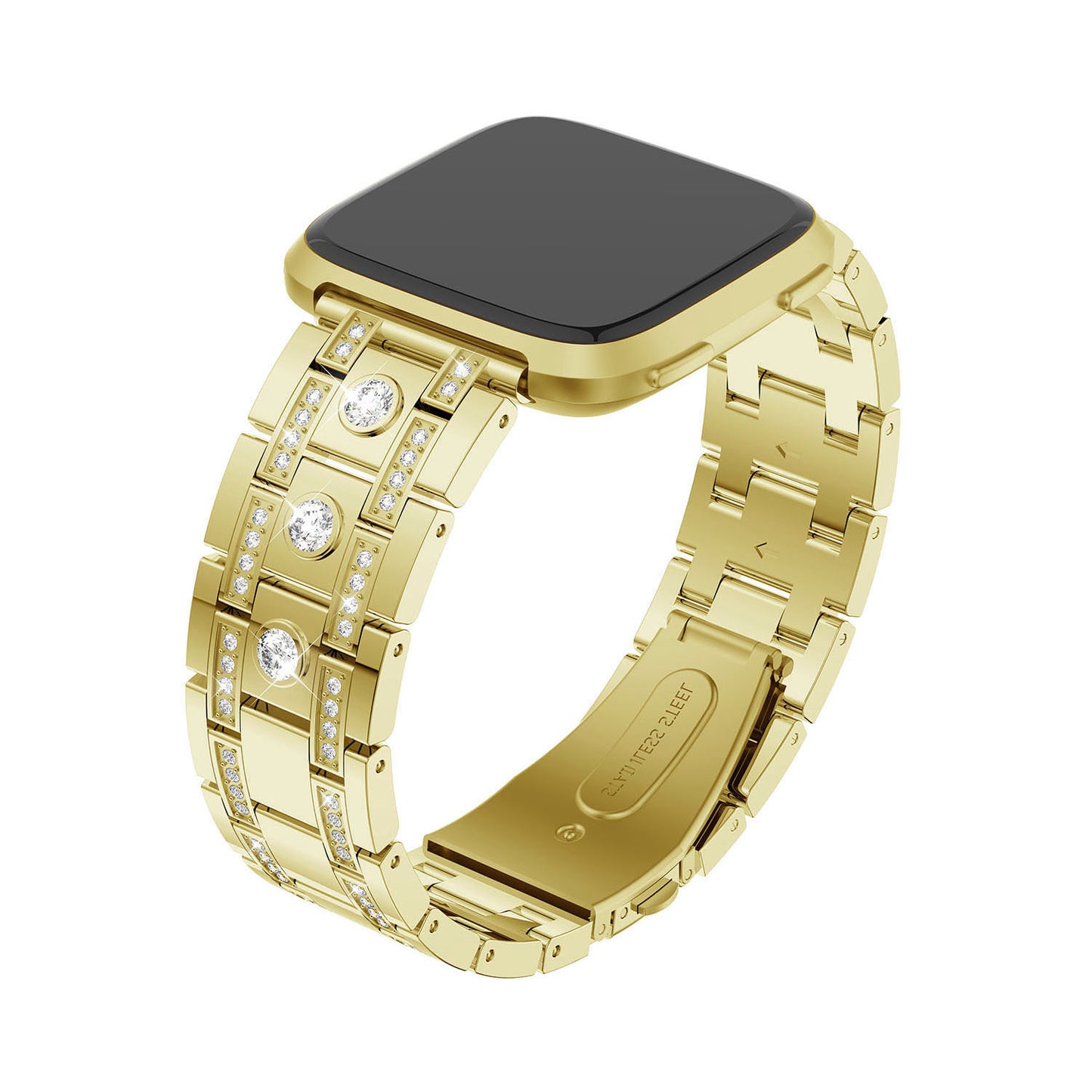 Rhinestone Studded Bracelet for Fitbit Versa & Versa 2