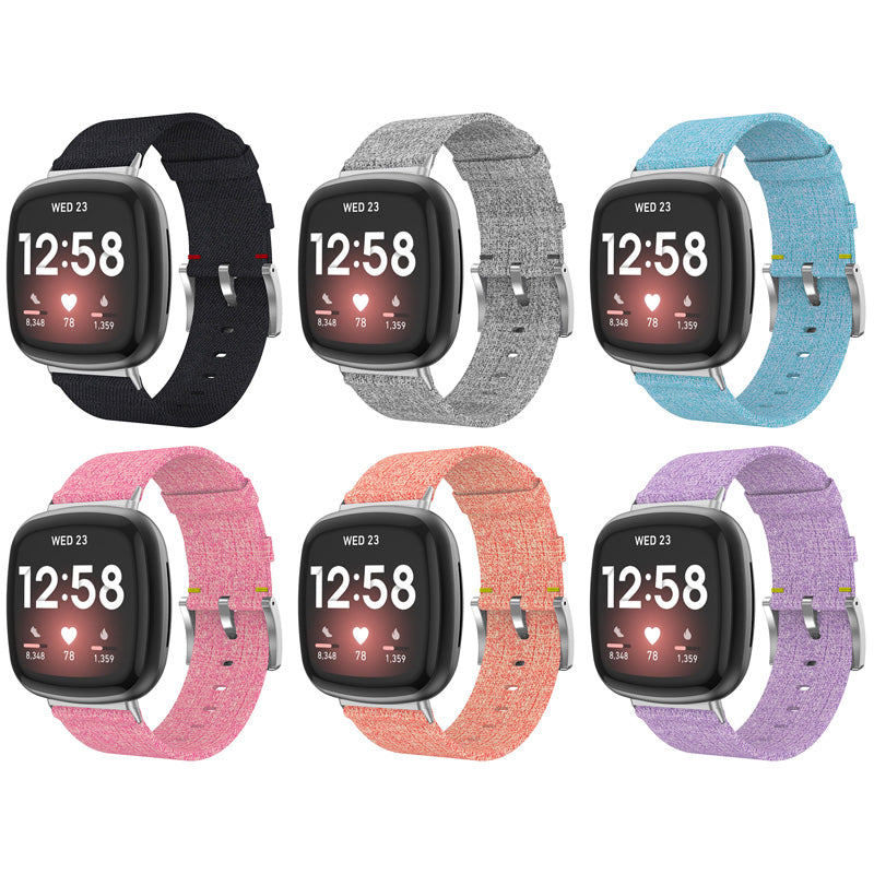 Canvas Strap for Fitbit Versa & Versa 2