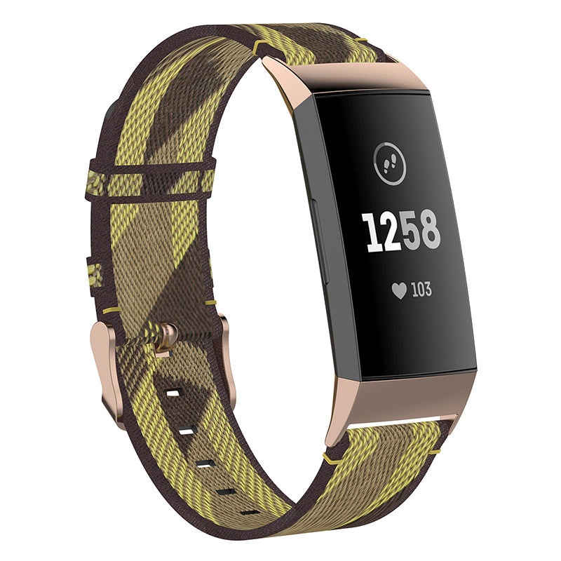 Woven Nylon Band for Fitbit Charge 4 & Charge 3