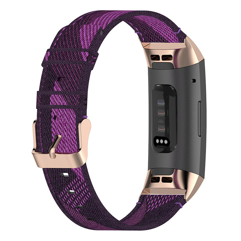Woven Nylon Band for Fitbit Charge 4 & Charge 3