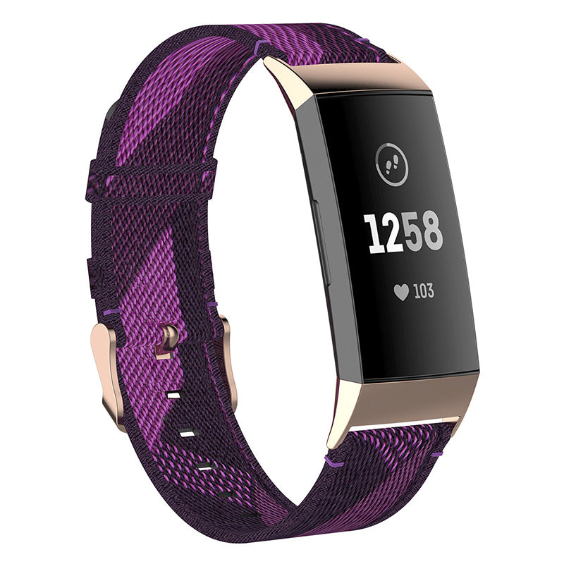 Woven Nylon Band for Fitbit Charge 4 & Charge 3