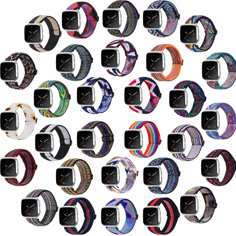 Funky Pattern Elastic Band for Fitbit Sense