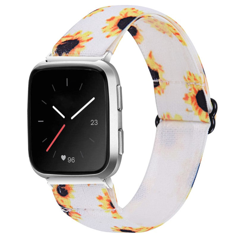 Funky Pattern Elastic Band for Fitbit Versa Versa 2 North Street Watch Co