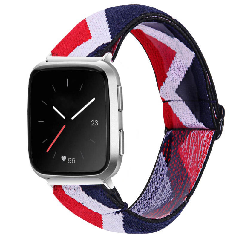 Funky Pattern Elastic Band for Fitbit Versa & Versa 2