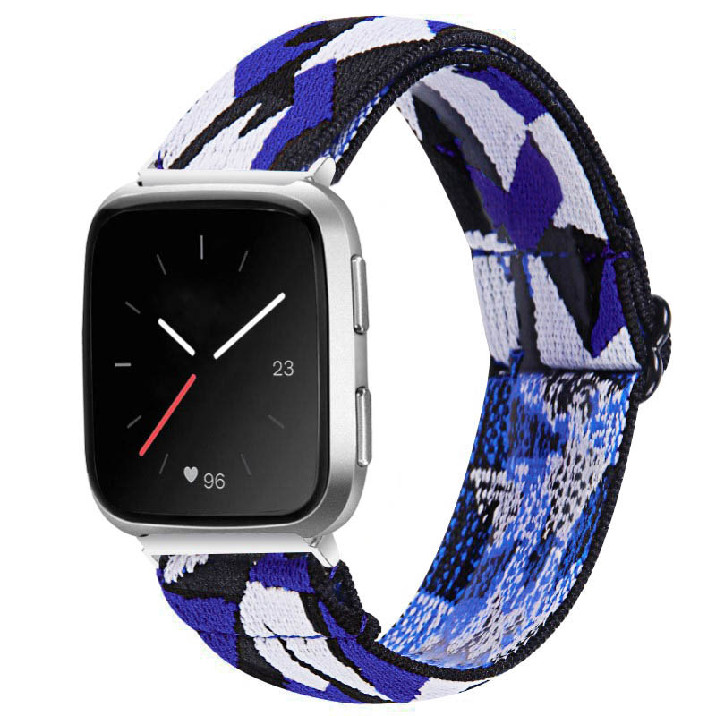 Funky Pattern Elastic Band for Fitbit Versa & Versa 2