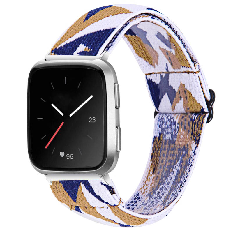 Funky Pattern Elastic Band for Fitbit Versa & Versa 2