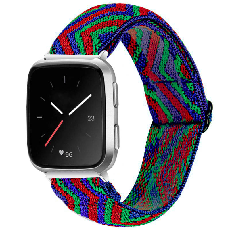 Funky Pattern Elastic Band for Fitbit Versa & Versa 2