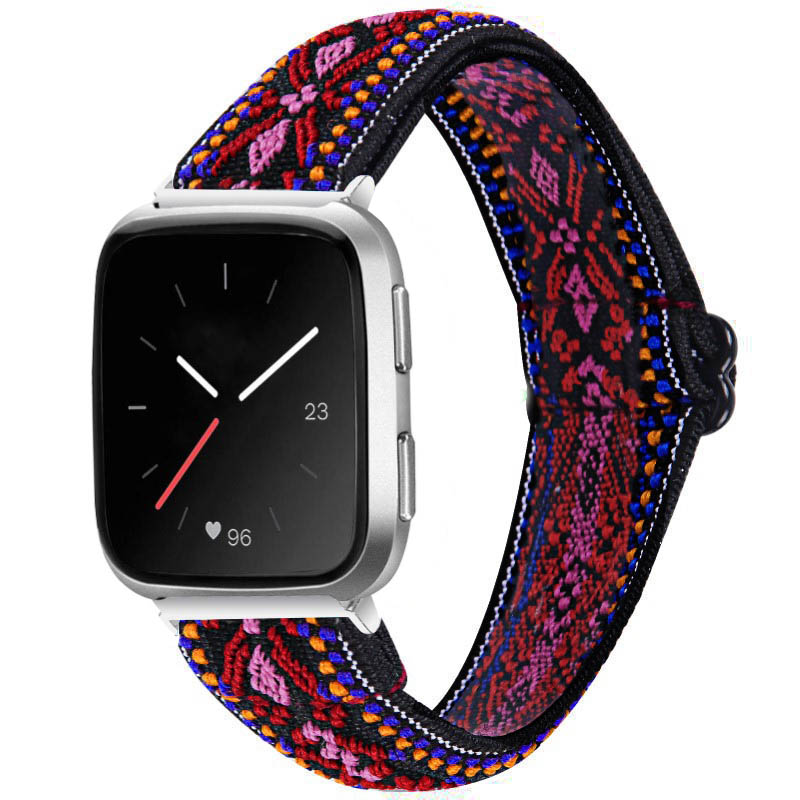 Funky Pattern Elastic Band for Fitbit Versa & Versa 2