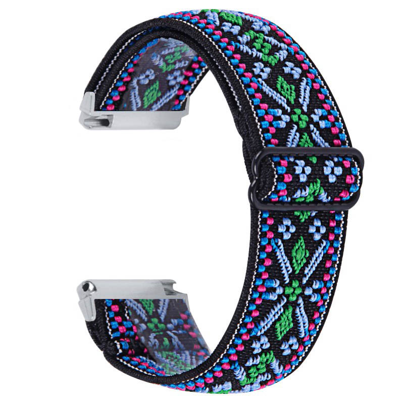 Funky Pattern Elastic Band for Fitbit Versa & Versa 2