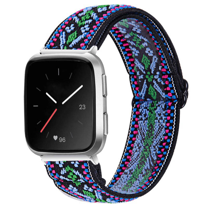 Funky Pattern Elastic Band for Fitbit Versa & Versa 2