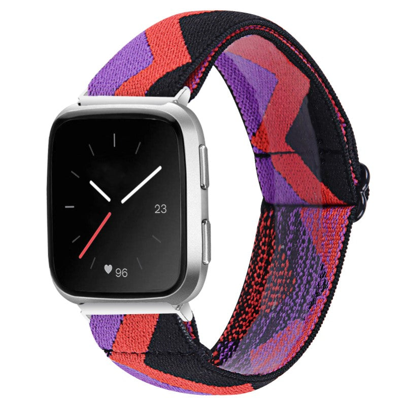 Funky Pattern Elastic Band for Fitbit Versa & Versa 2