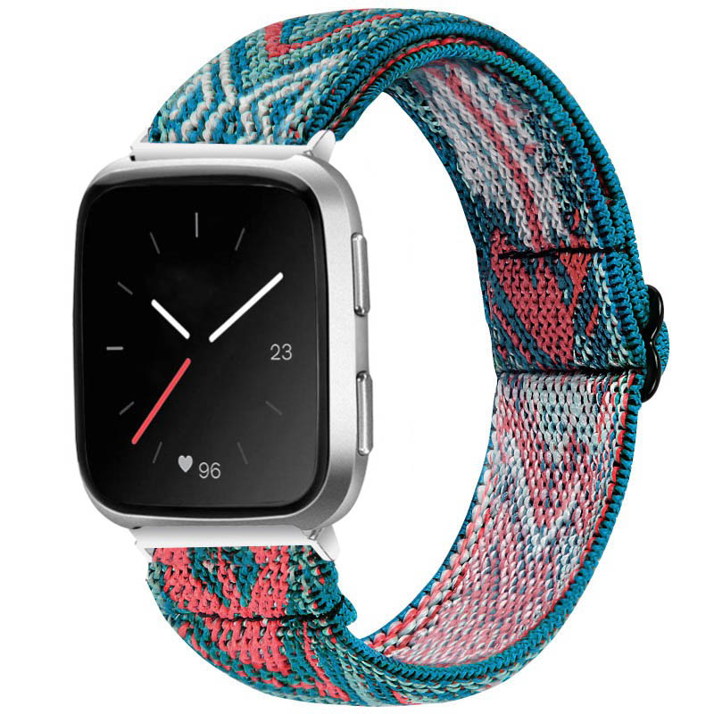 Funky Pattern Elastic Band for Fitbit Versa & Versa 2