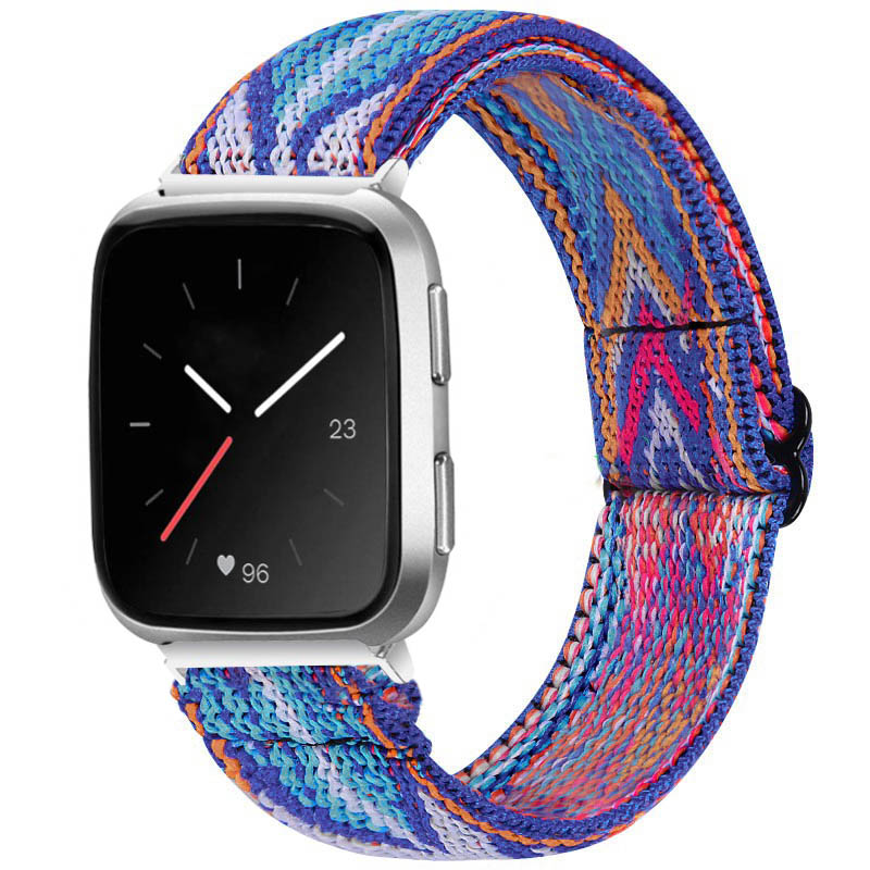 Funky Pattern Elastic Band for Fitbit Versa & Versa 2