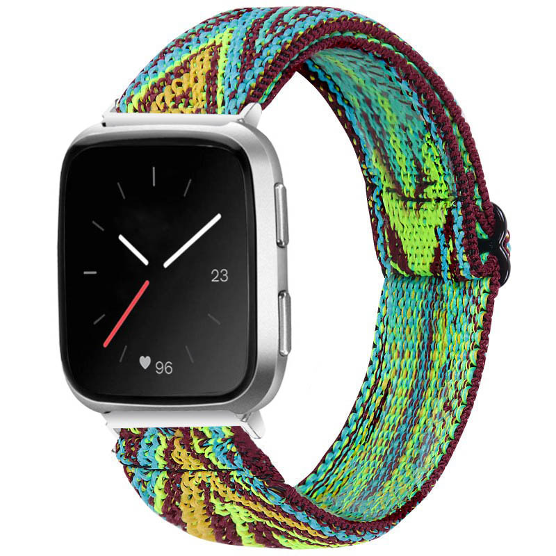 Funky Pattern Elastic Band for Fitbit Versa & Versa 2