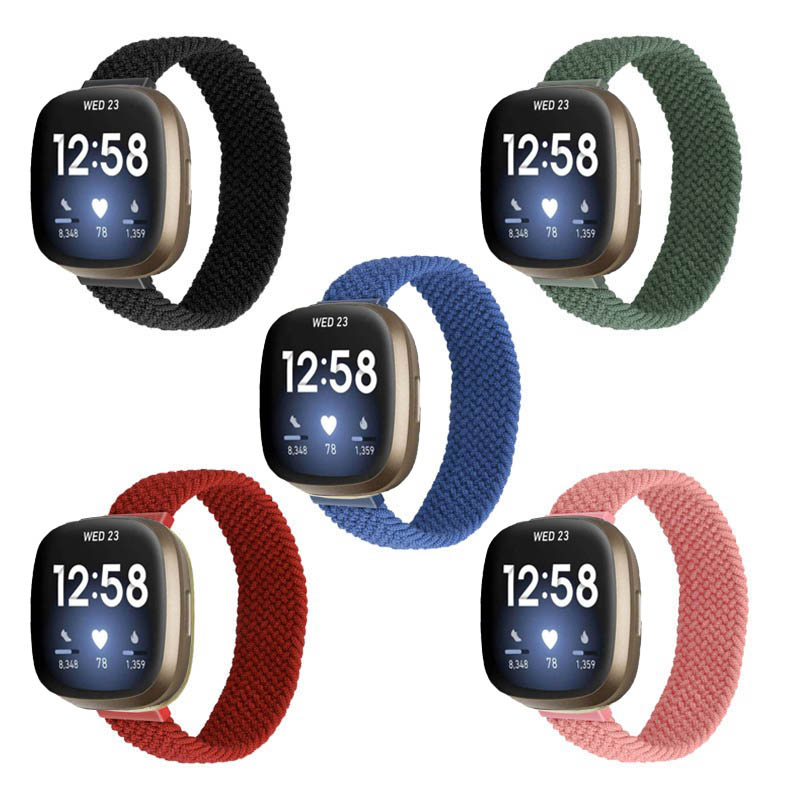 Woven Elastic Strap for Fitbit Sense