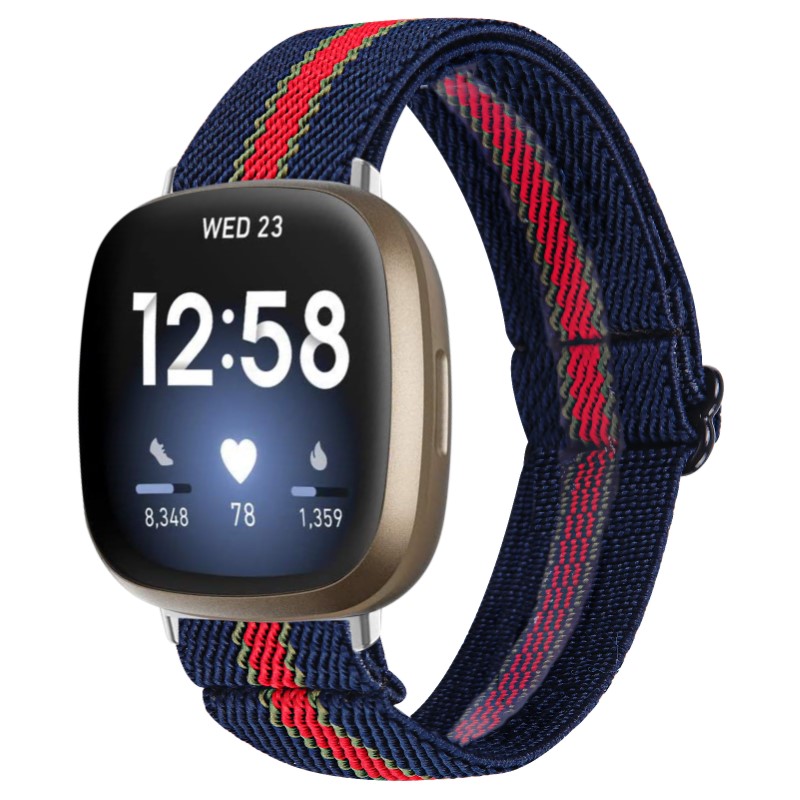 Funky Pattern Elastic Band for Fitbit Versa 3