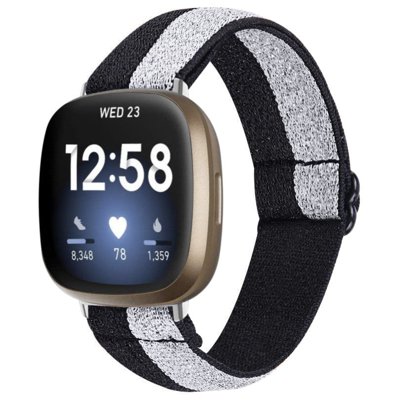 Funky Pattern Elastic Band for Fitbit Versa 3