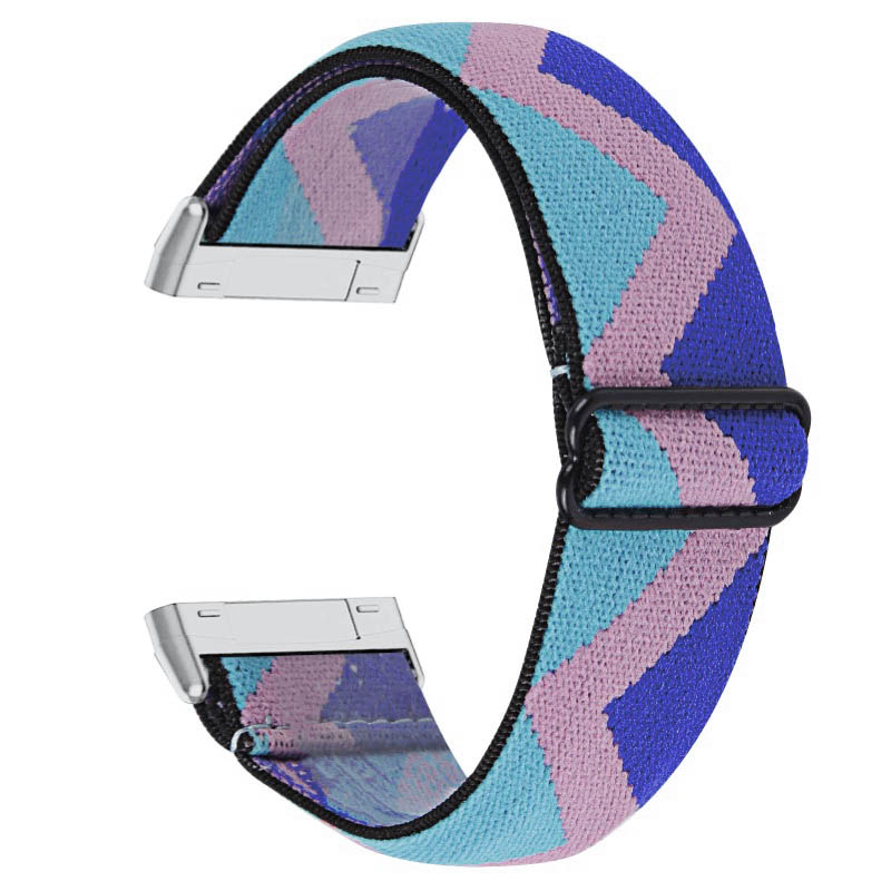 Funky Pattern Elastic Band for Fitbit Versa 3