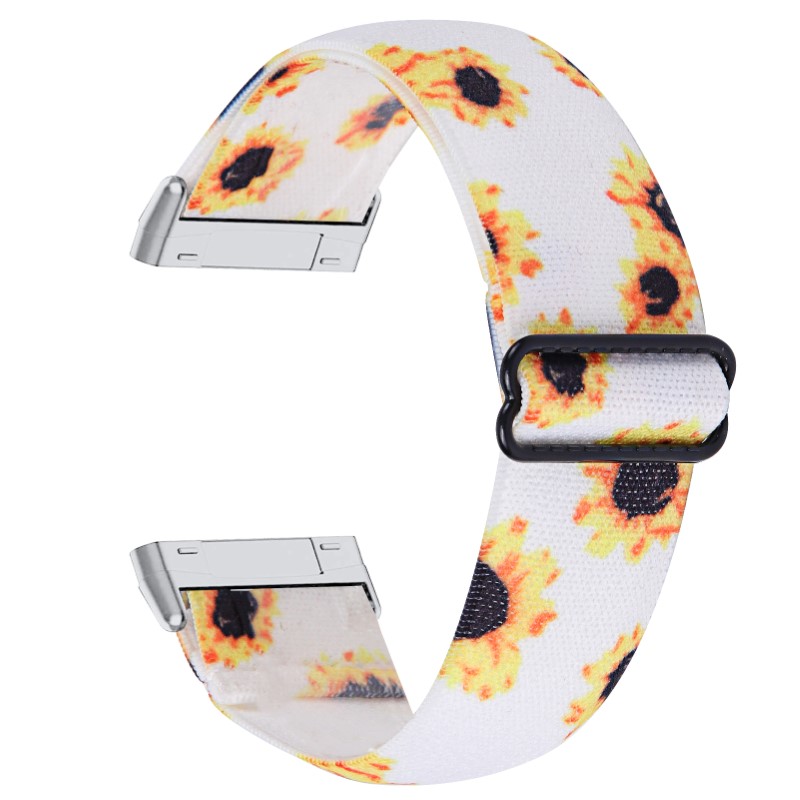 Funky Pattern Elastic Band for Fitbit Versa 3