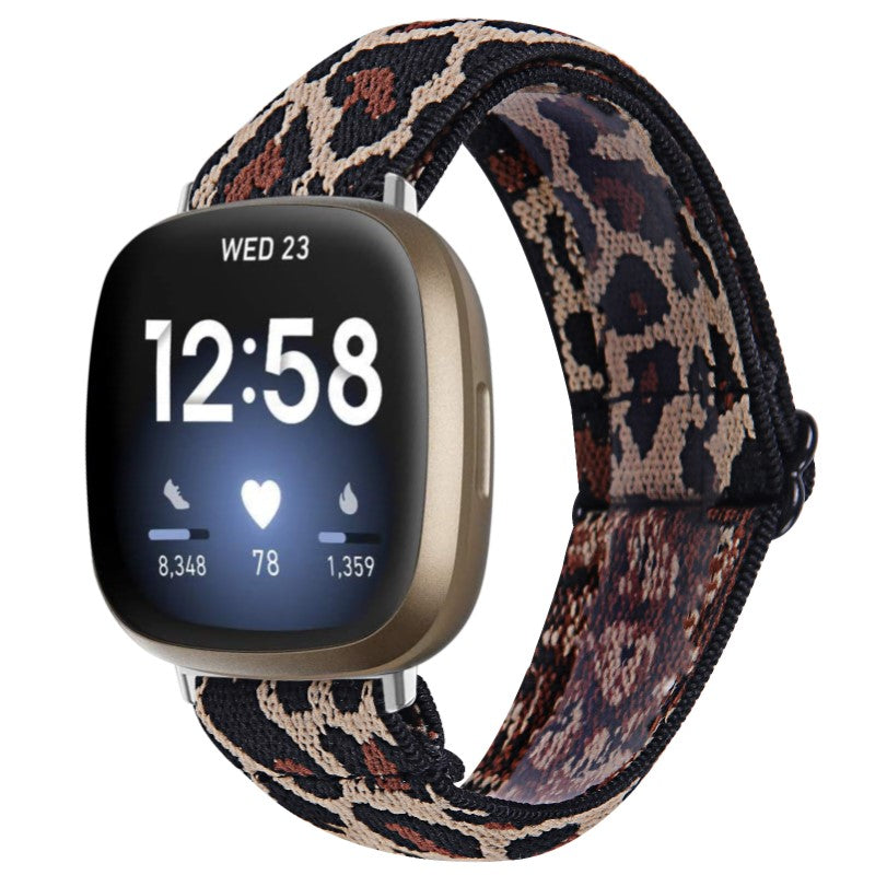 Funky Pattern Elastic Band for Fitbit Versa 3