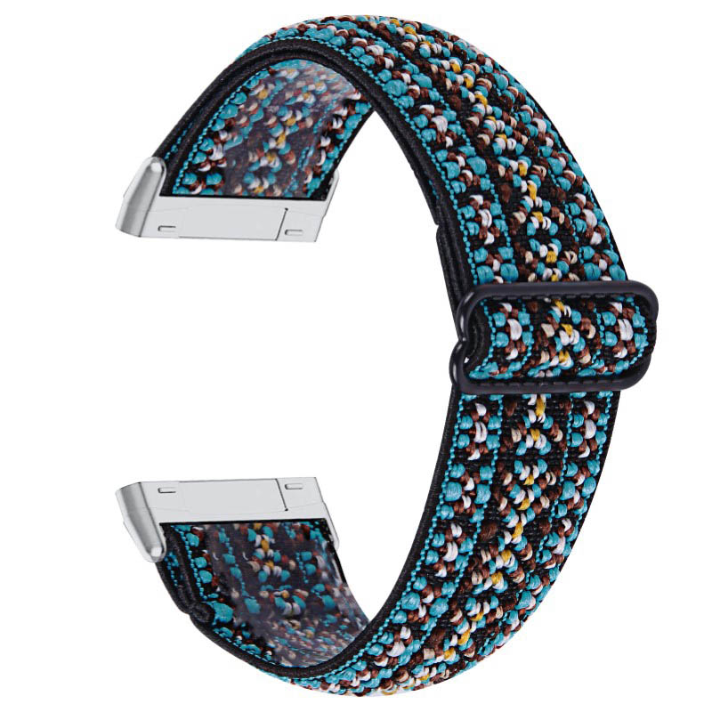 Funky Pattern Elastic Band for Fitbit Versa 3