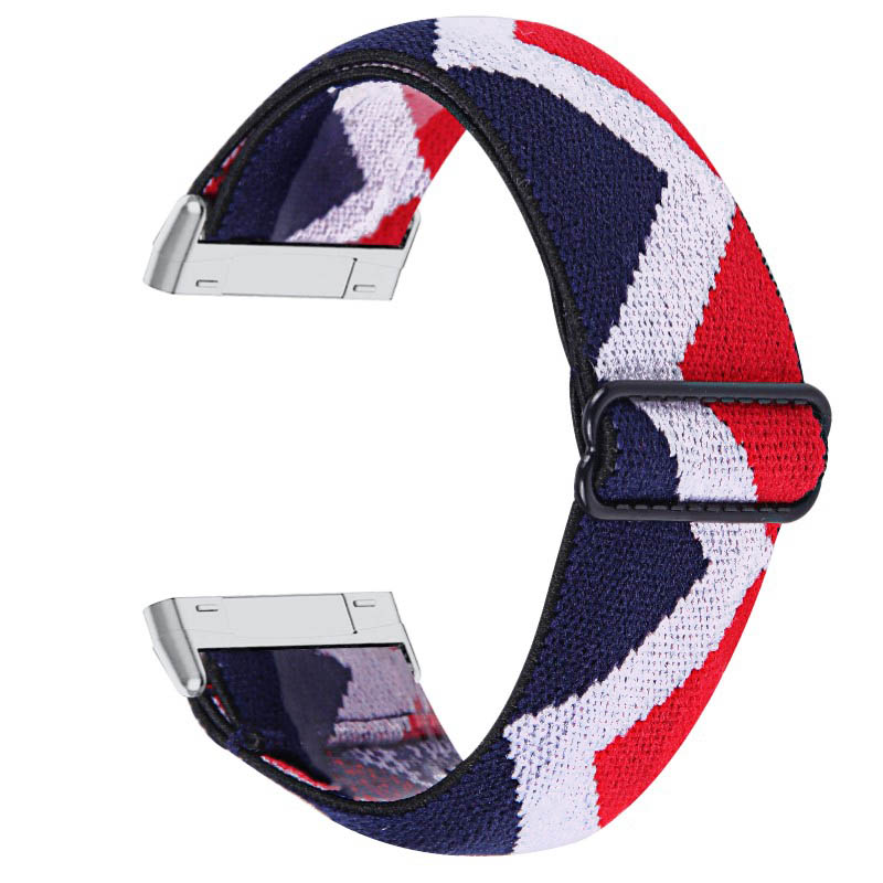 Funky Pattern Elastic Band for Fitbit Versa 3