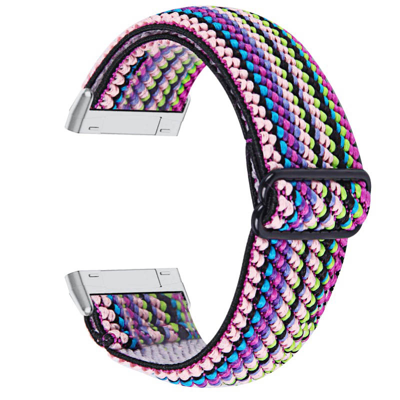 Funky Pattern Elastic Band for Fitbit Versa 3