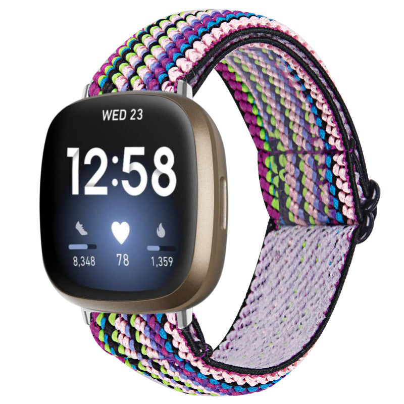 Funky Pattern Elastic Band for Fitbit Versa 3