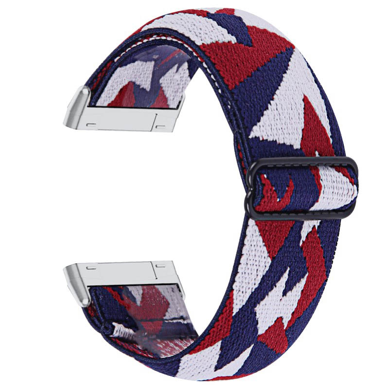 Funky Pattern Elastic Band for Fitbit Versa 3