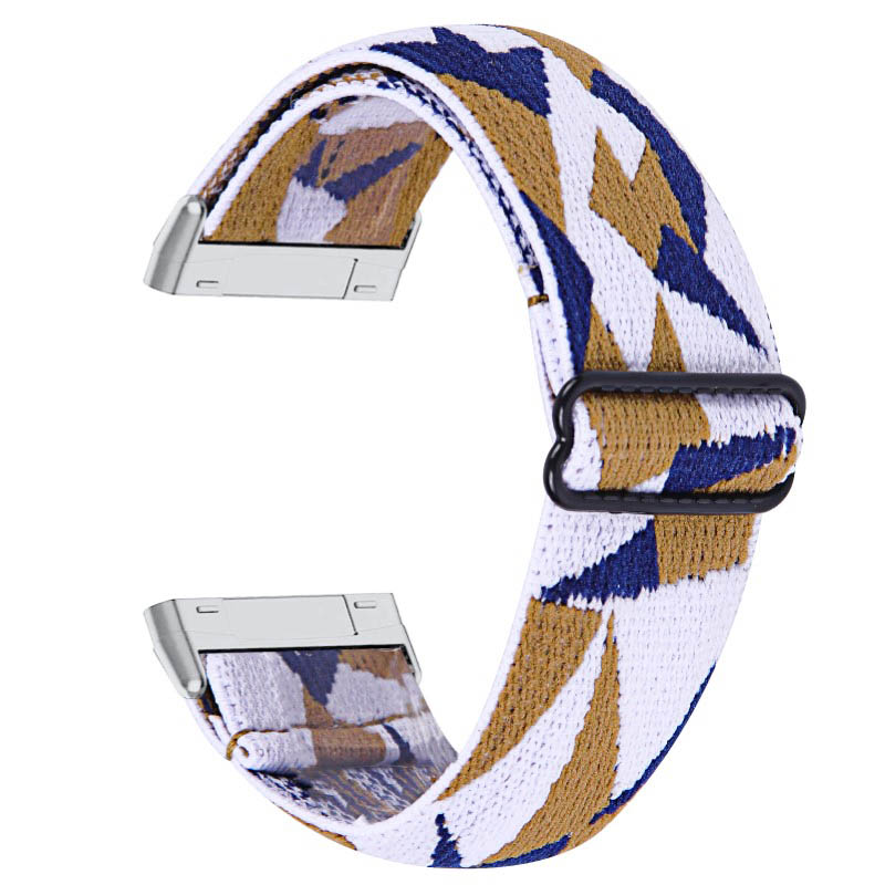 Funky Pattern Elastic Band for Fitbit Versa 3