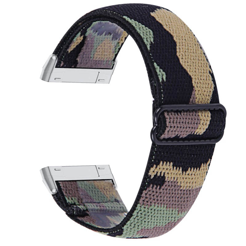Funky Pattern Elastic Band for Fitbit Versa 3