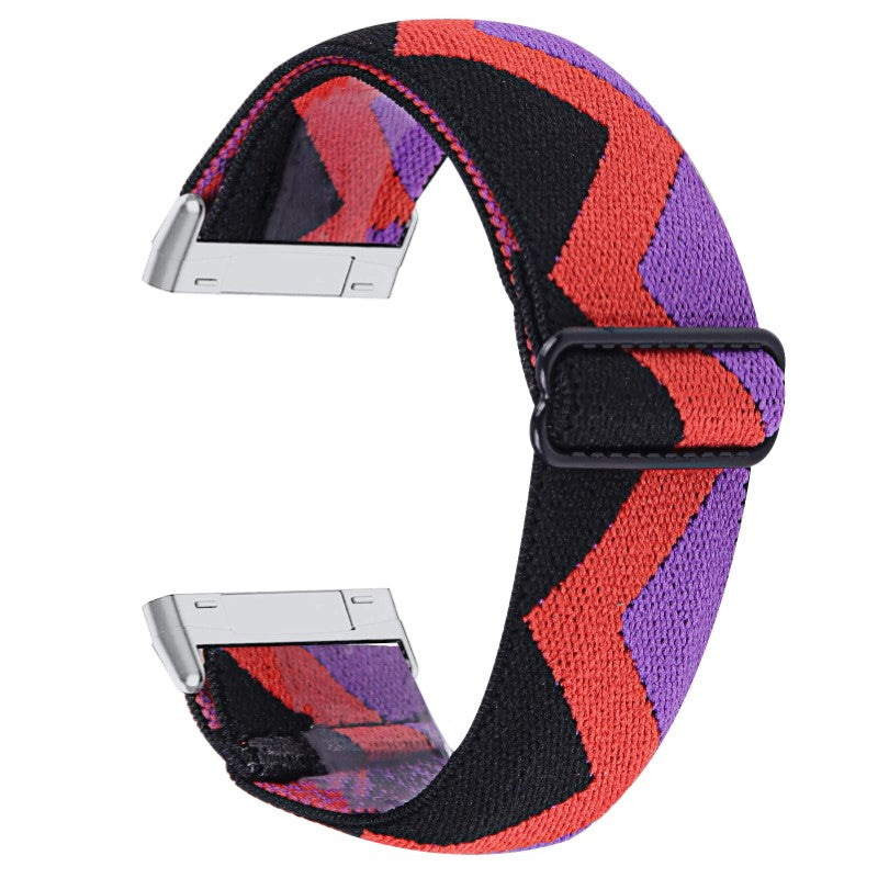 Funky Pattern Elastic Band for Fitbit Versa 3