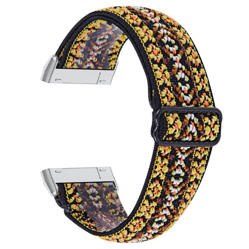 Funky Pattern Elastic Band for Fitbit Versa 3