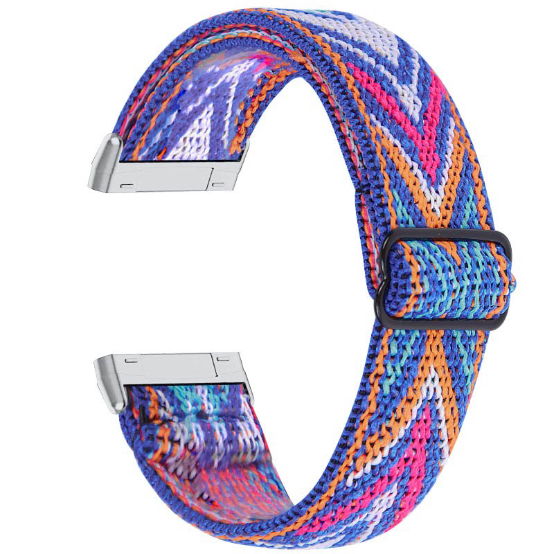 Funky Pattern Elastic Band for Fitbit Versa 3