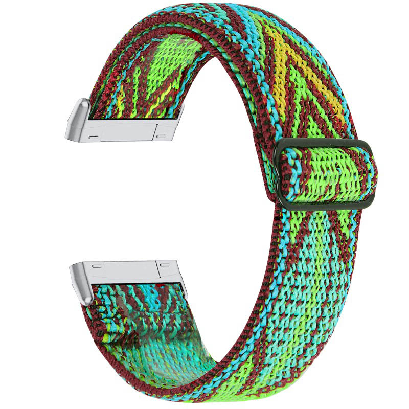 Funky Pattern Elastic Band for Fitbit Versa 3
