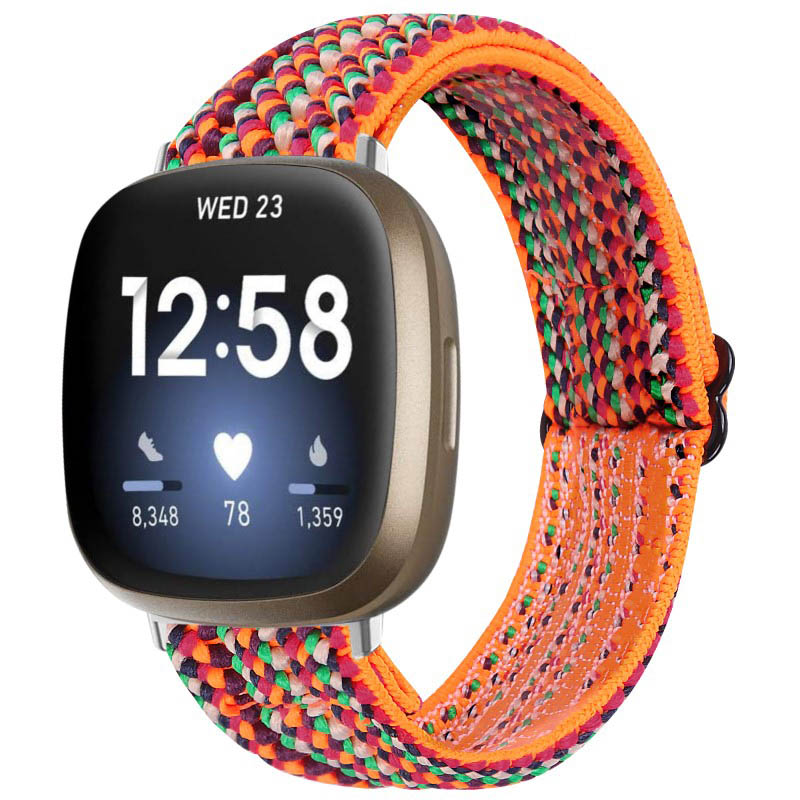 Funky Pattern Elastic Band for Fitbit Versa 3