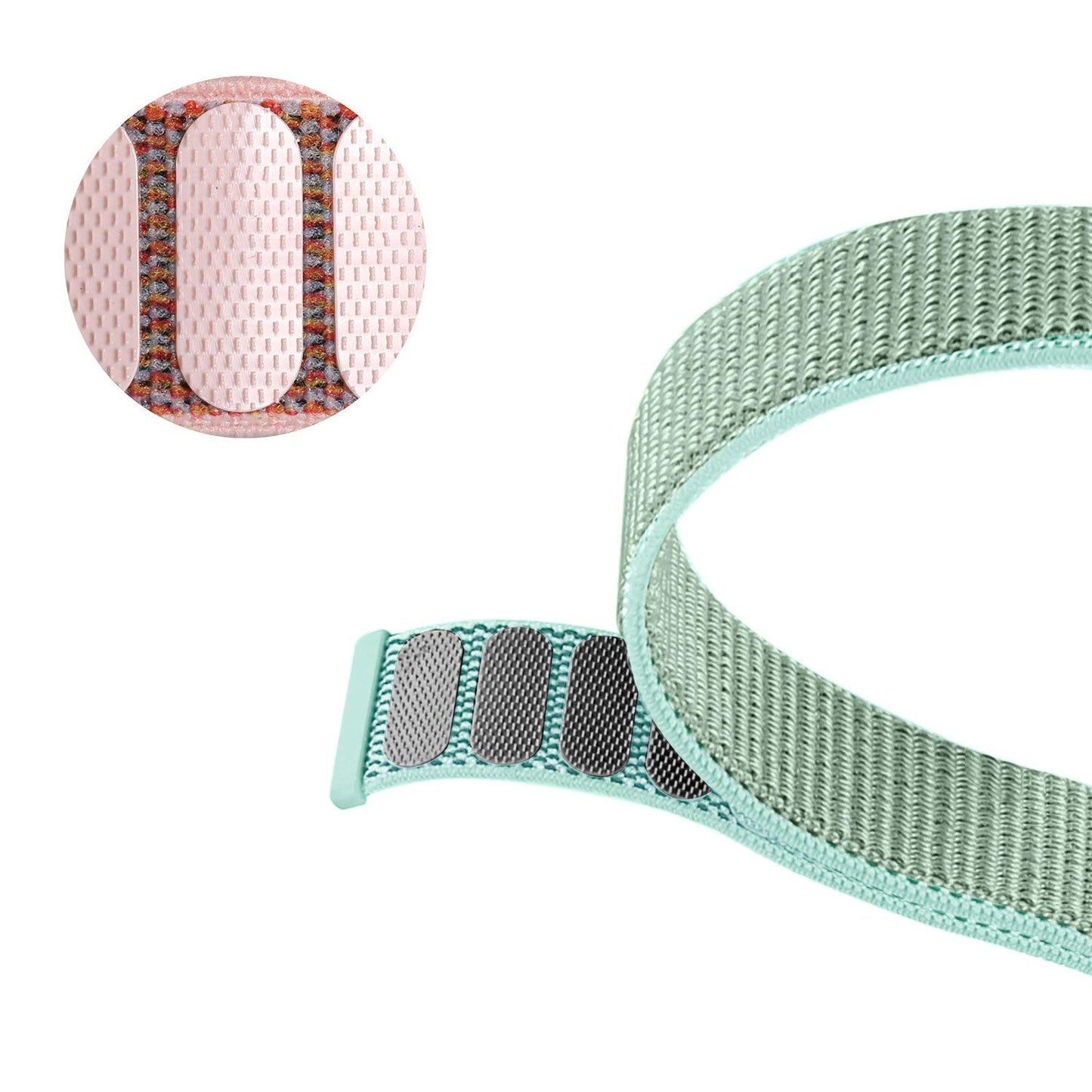 Hook and Loop Nylon Strap for Fitbit Versa & Versa 2