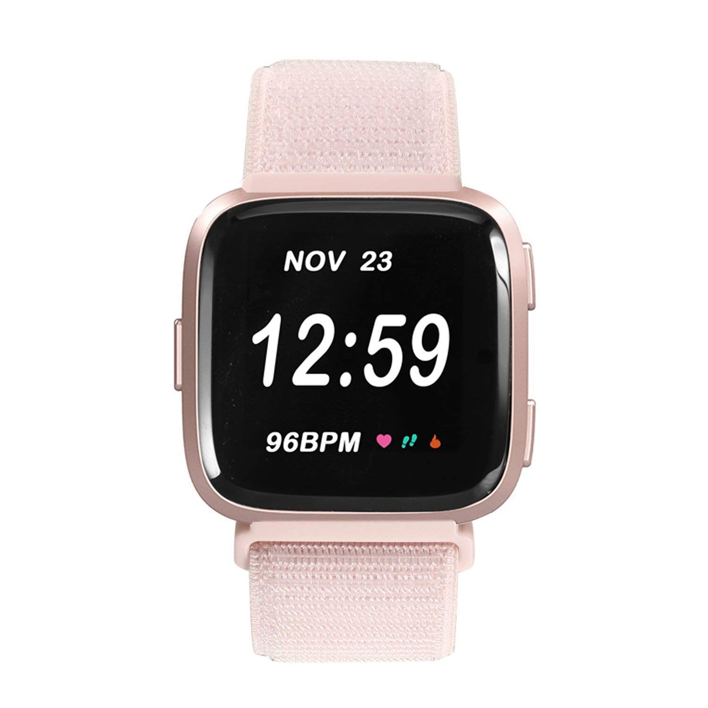Hook and Loop Nylon Strap for Fitbit Versa & Versa 2