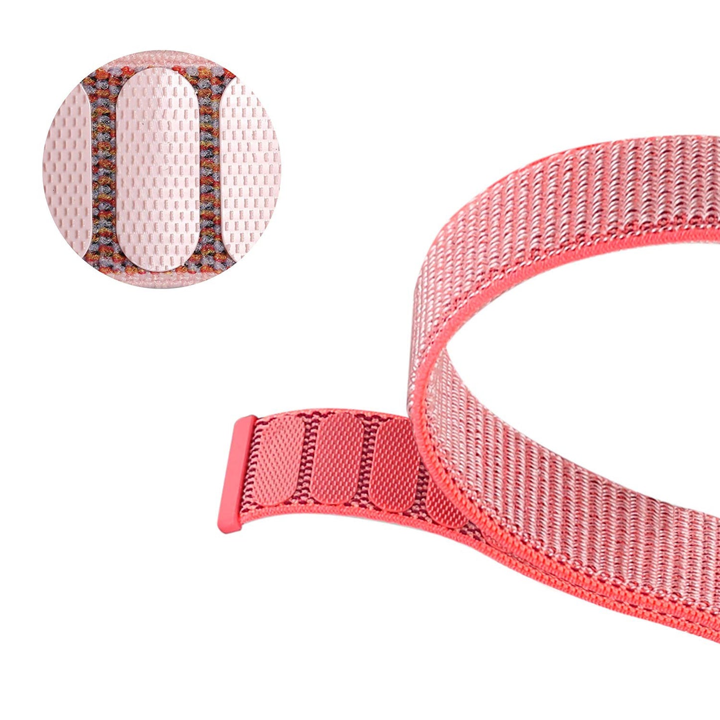 Hook and Loop Nylon Strap for Fitbit Versa & Versa 2