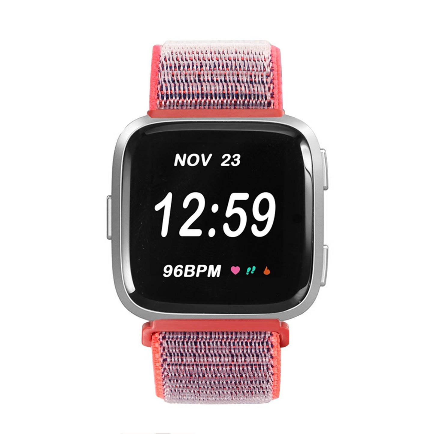 Hook and Loop Nylon Strap for Fitbit Versa & Versa 2