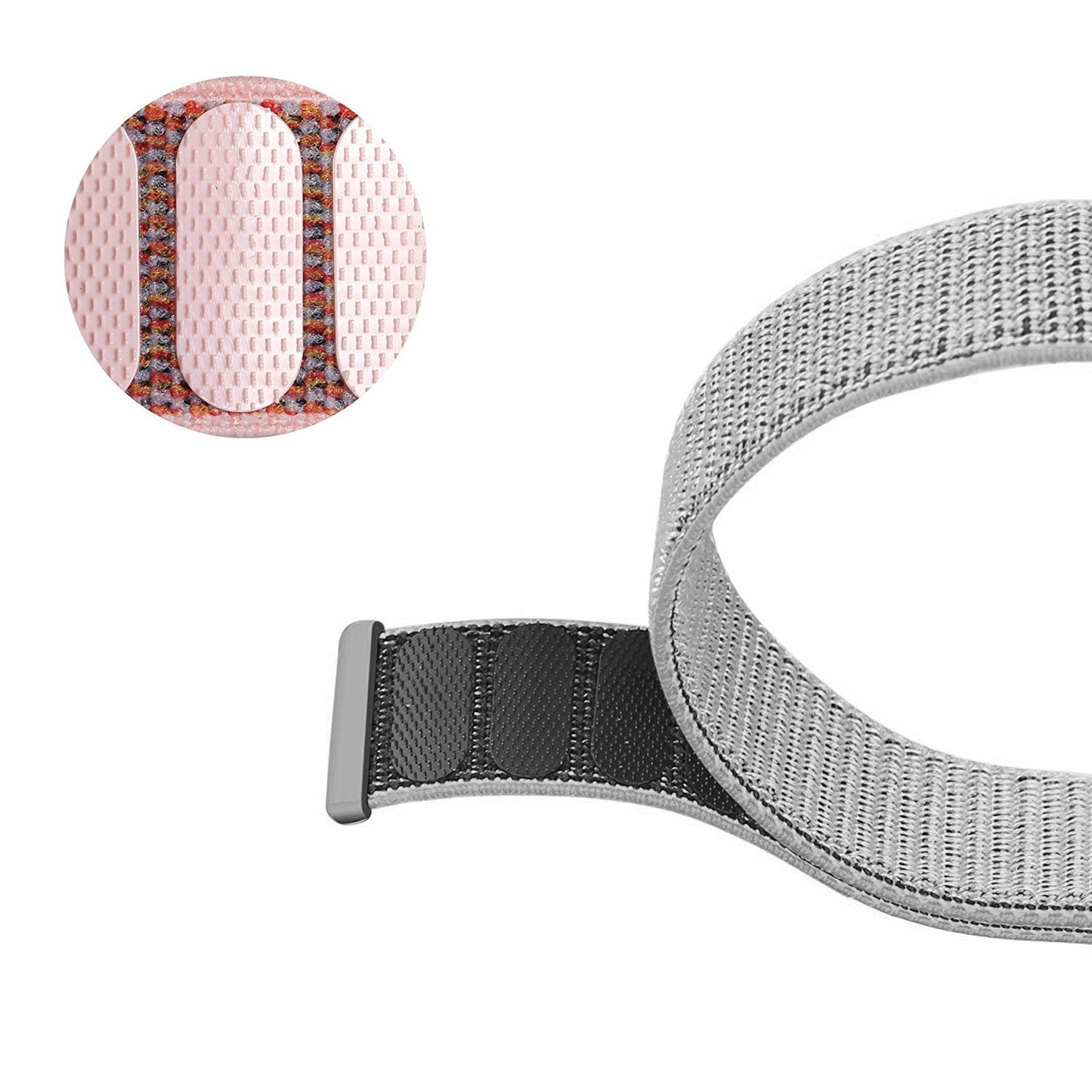 Hook and Loop Nylon Strap for Fitbit Versa & Versa 2