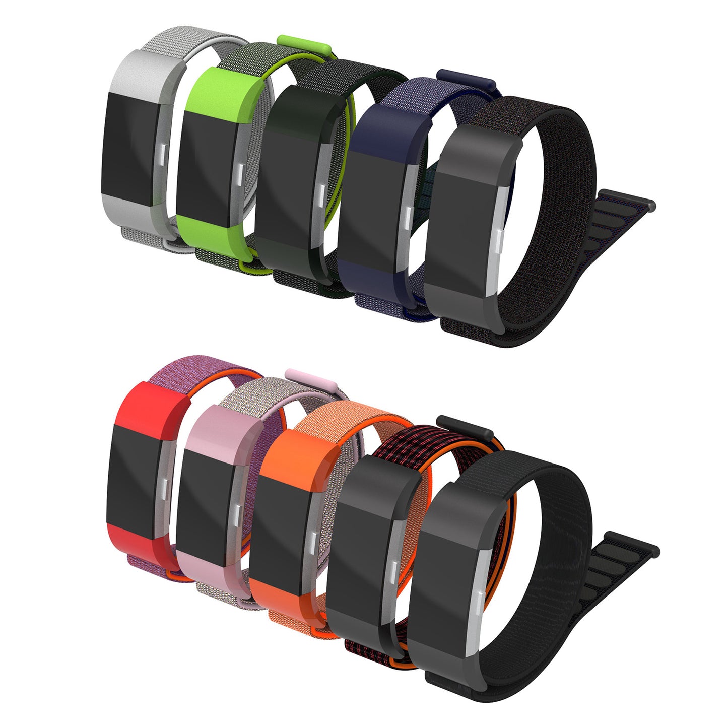 Nylon Strap for Fitbit Charge 2