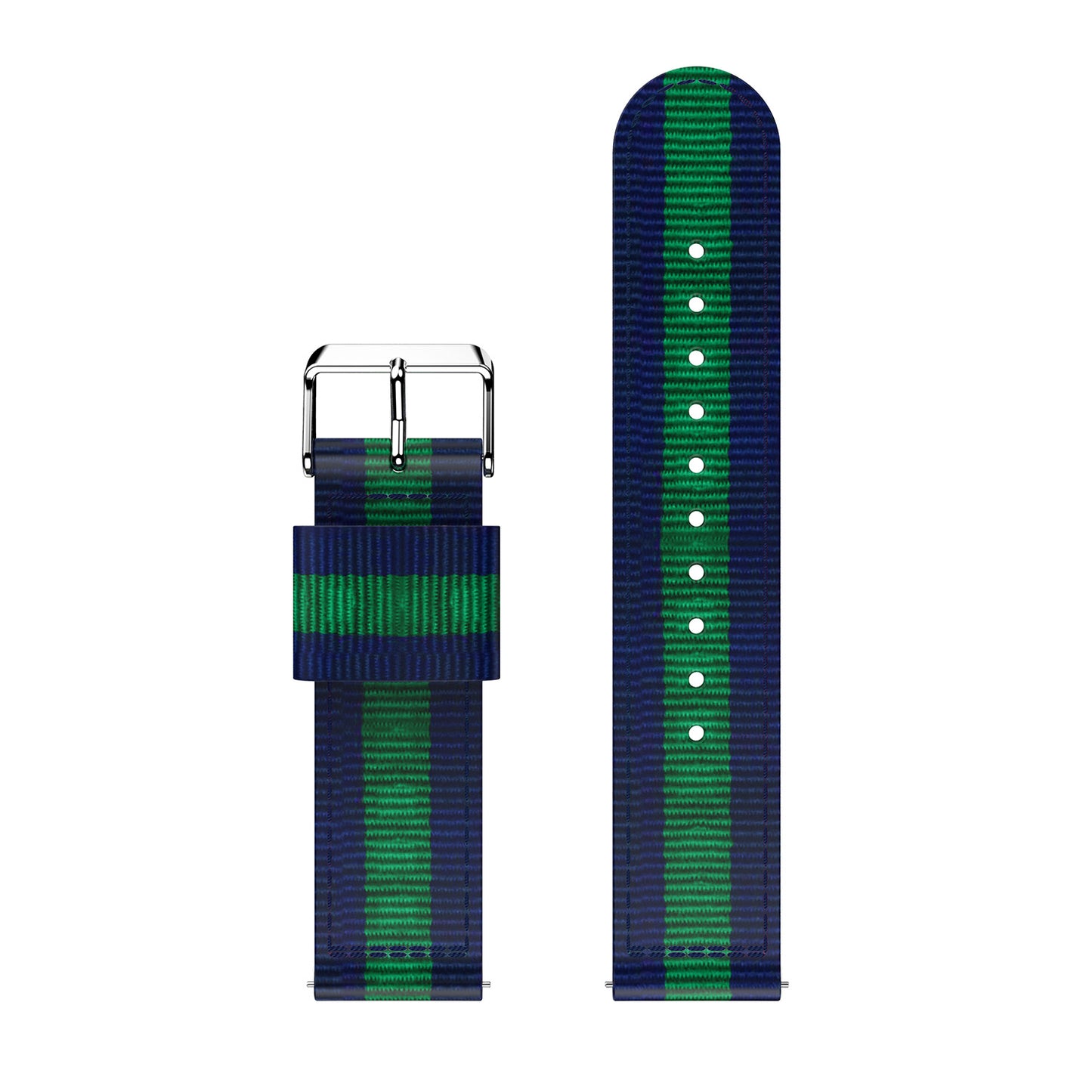 Striped Nylon Strap for Fitbit Versa & Versa 2