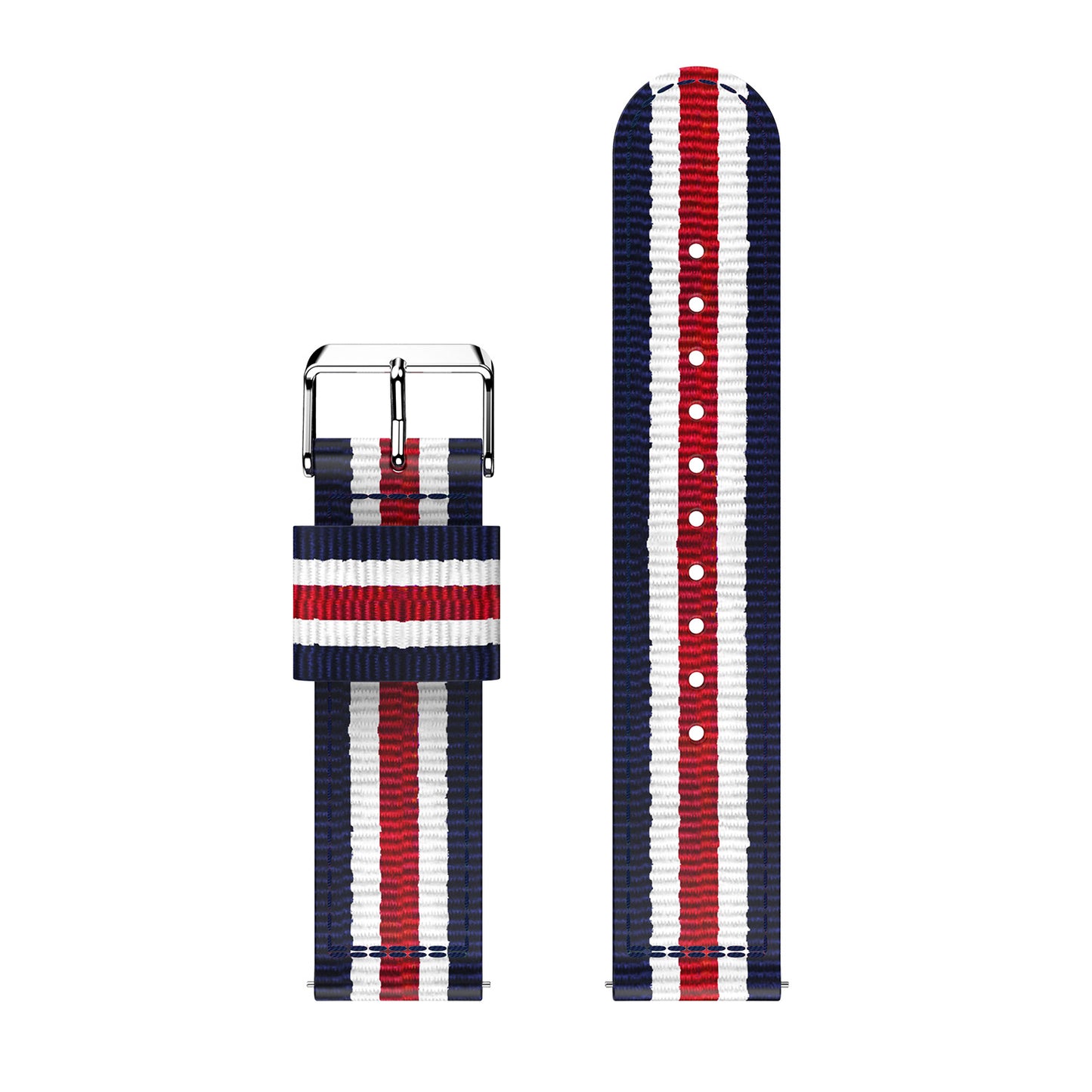 Striped Nylon Strap for Fitbit Versa & Versa 2