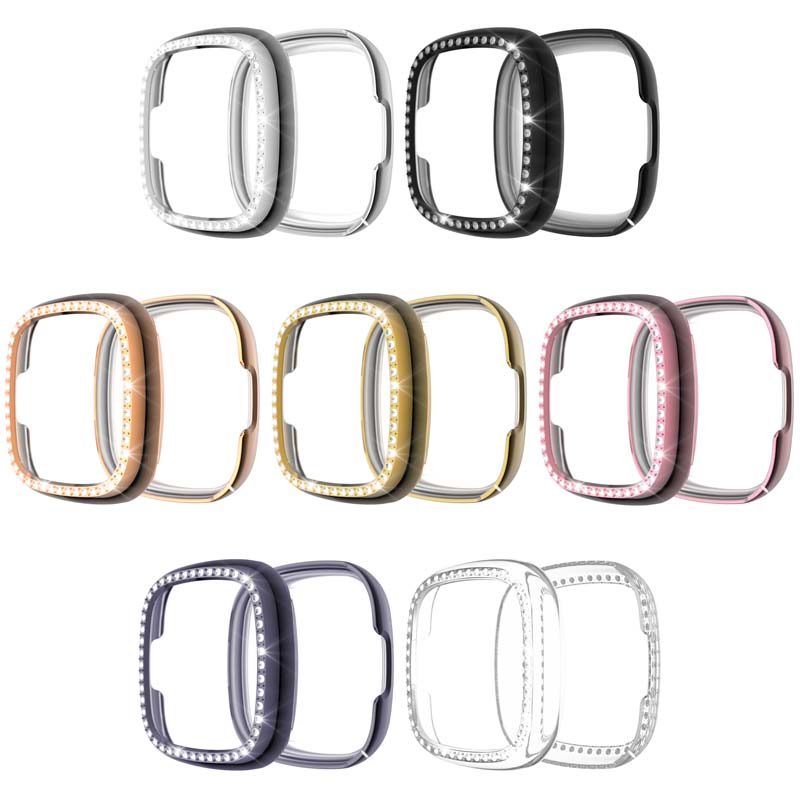 Rhinestone Case Protector for Fitbit Sense