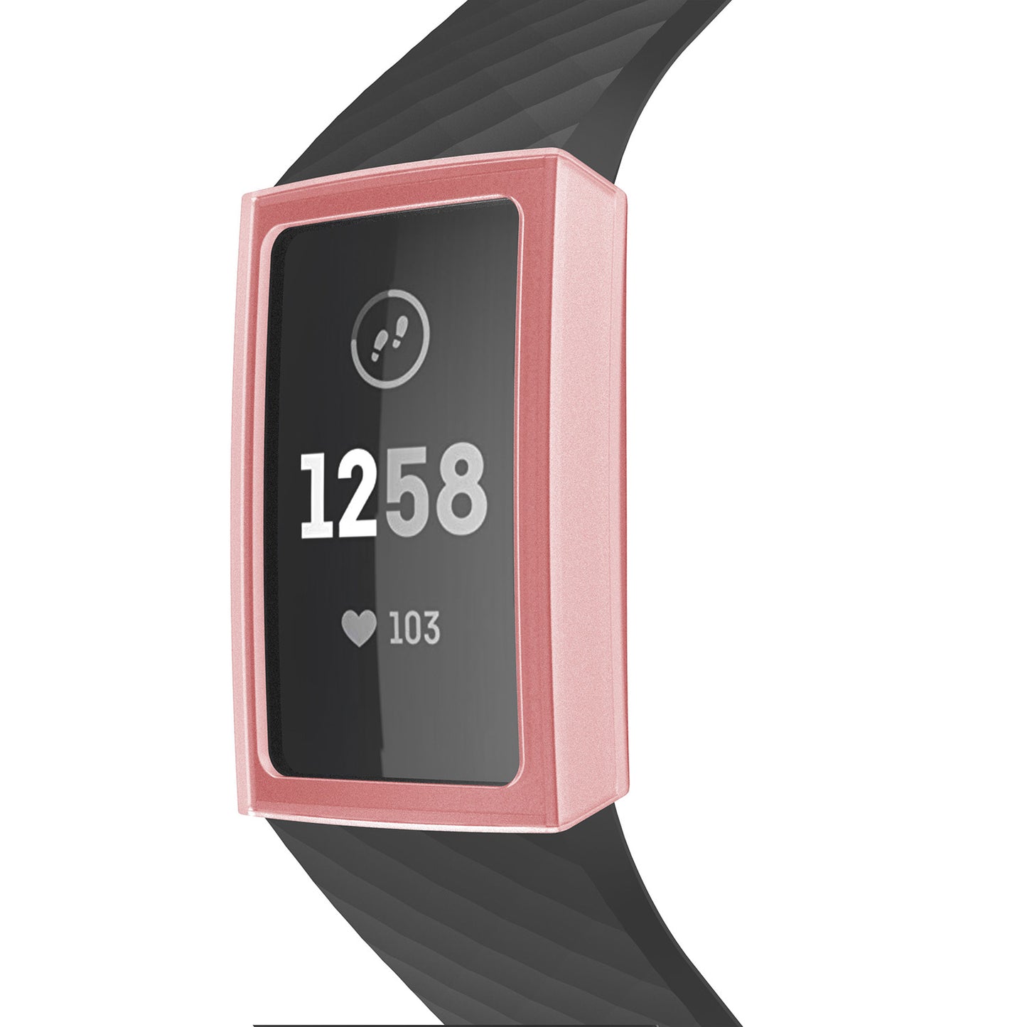 Rubber Protective Case for Fitbit Charge 3