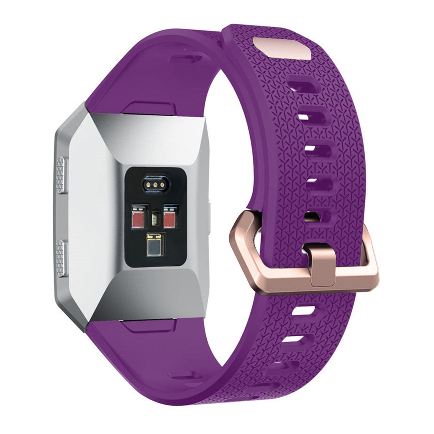 Rubber Strap w/ Protective Case for Fitbit Versa