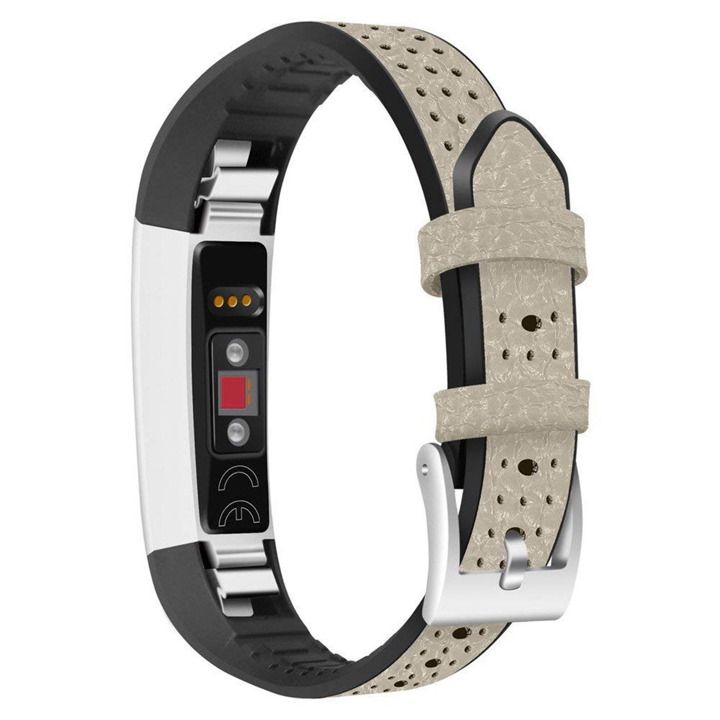 Leather & Rubber Band for Fitbit Alta & HR